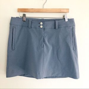 Nike Golf Dri-Fit blue gray skirt Size 10